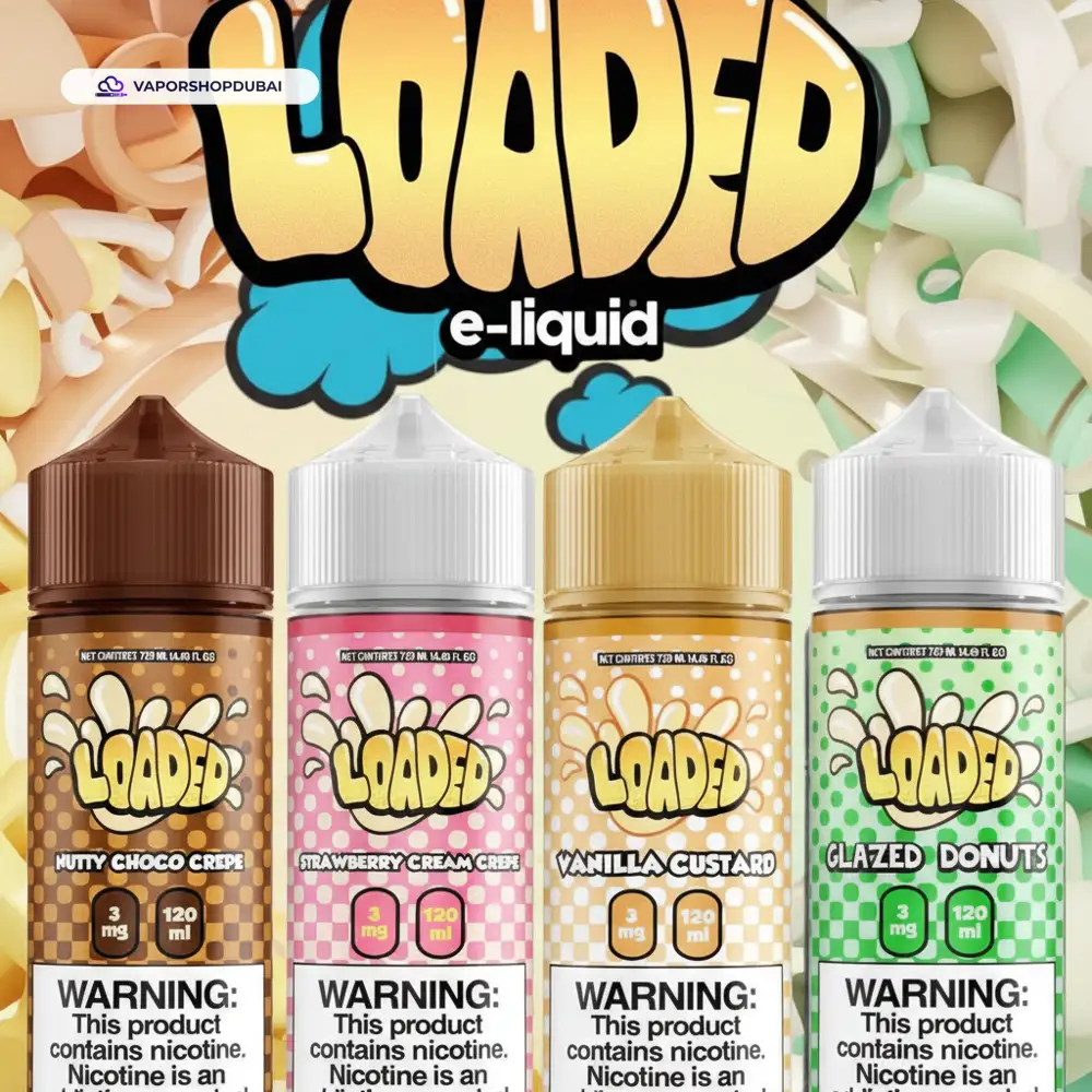 Loaded 120ml E-Liquid In UAE 12 Loaded 120ml Vape Liquid In UAE
