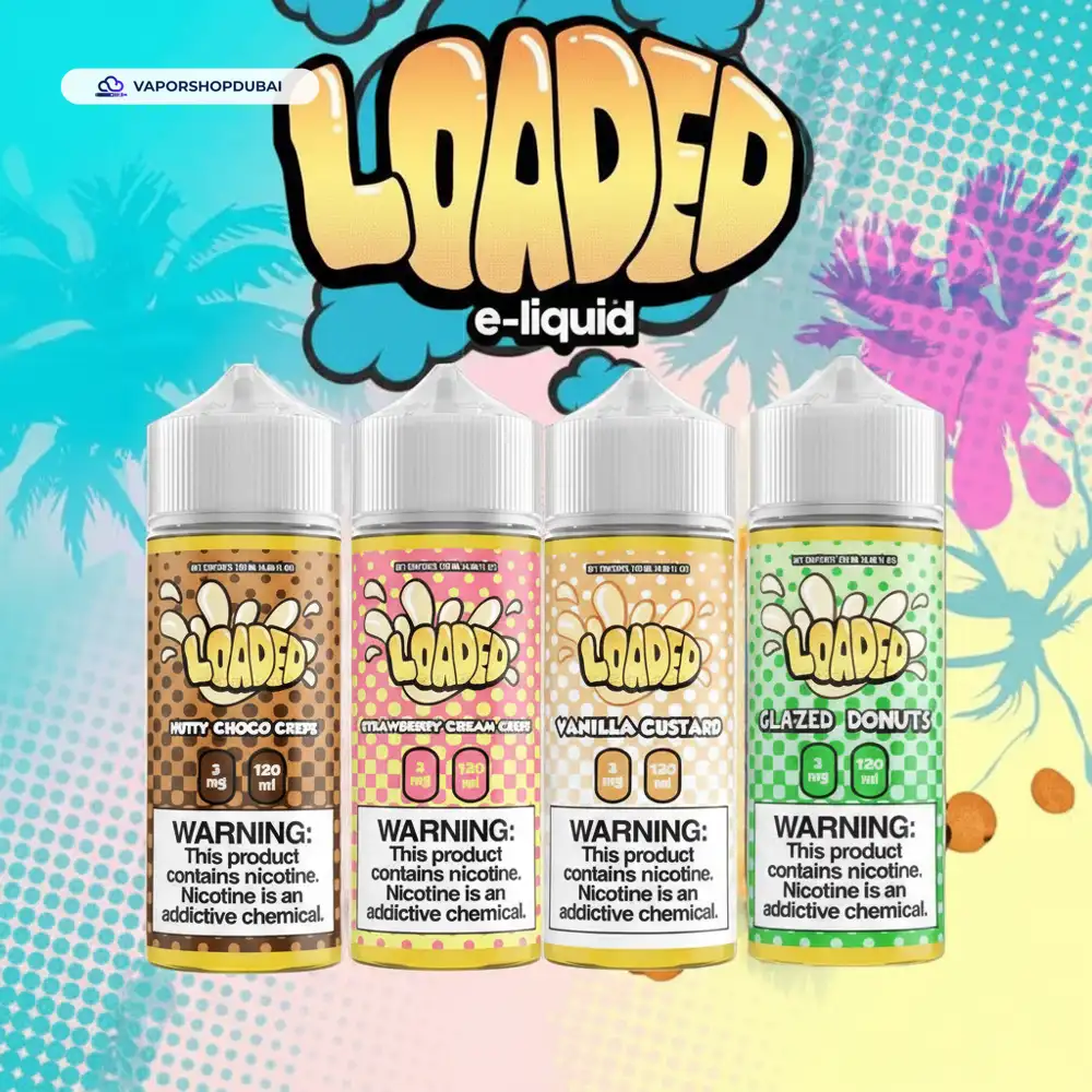 Loaded 120ml E-Liquid In UAE 1 Loaded 120ml Vape Liquid In UAE