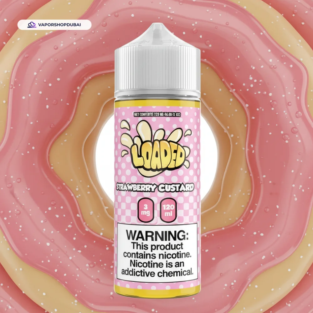 Loaded 120ml E-Liquid In UAE 32 strawberry-jelly-donut