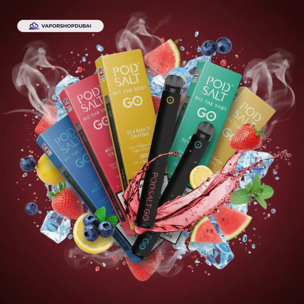 POD SALT GO Pod Kit In UAE 4 POD SALT GO DISPOSABLE VAPE 2500 PUFFS IN UAE POD SALT GO DISPOSABLE VAPE 2500 PUFFS IN UAE premium
