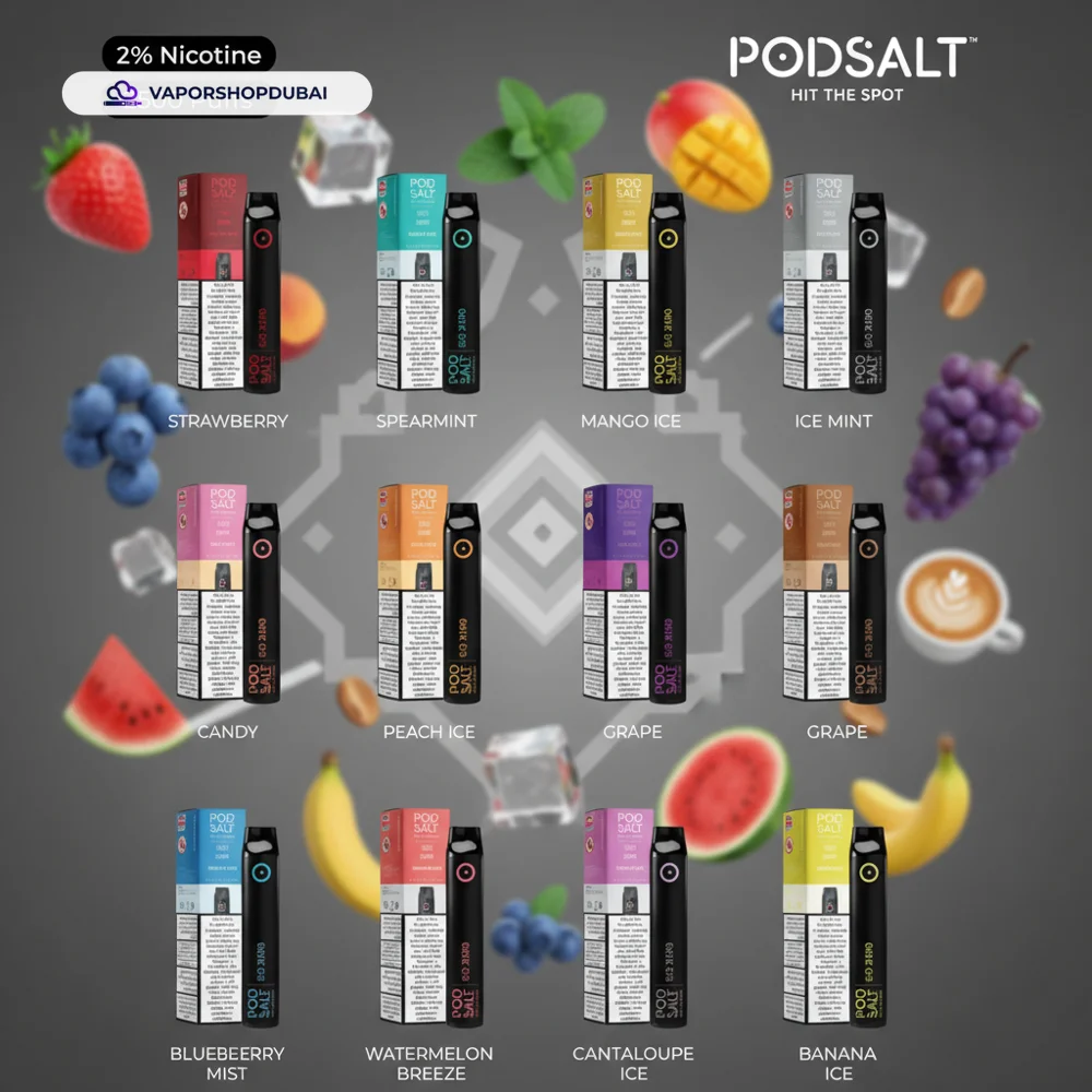 POD SALT GO Pod Kit In UAE 2 POD SALT GO DISPOSABLE VAPE 2500 PUFFS IN UAE POD SALT GO DISPOSABLE VAPE 2500 PUFFS IN UAE premium