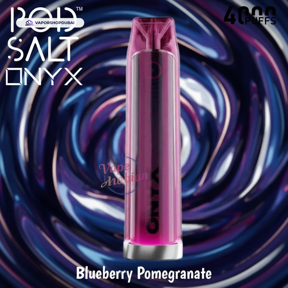 Pod Salt Onyx 4000 Puffs Disposable Vape 20mg/ml In UAE 31 blueberry-pomegranate
