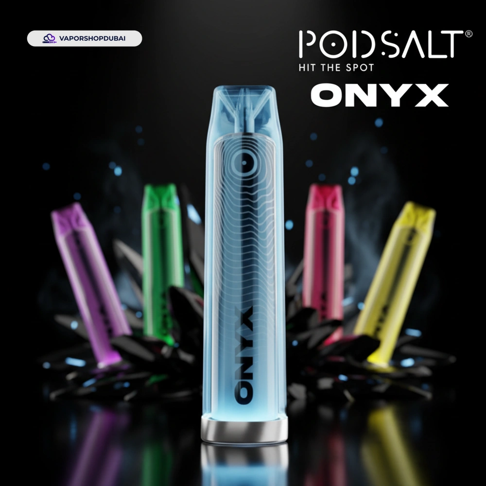 Pod Salt Onyx 4000 Puffs Disposable Vape 20mg/ml In UAE 15 Pod Salt Onyx 4000 Puffs Disposable Vape 20mg/ml In UAE