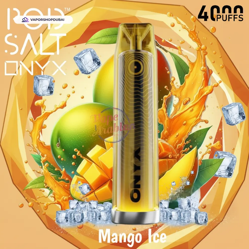 Pod Salt Onyx 4000 Puffs Pod Kit In UAE 7 Pod Salt Onyx 4000 Puffs Disposable Vape 20mg/ml In UAE