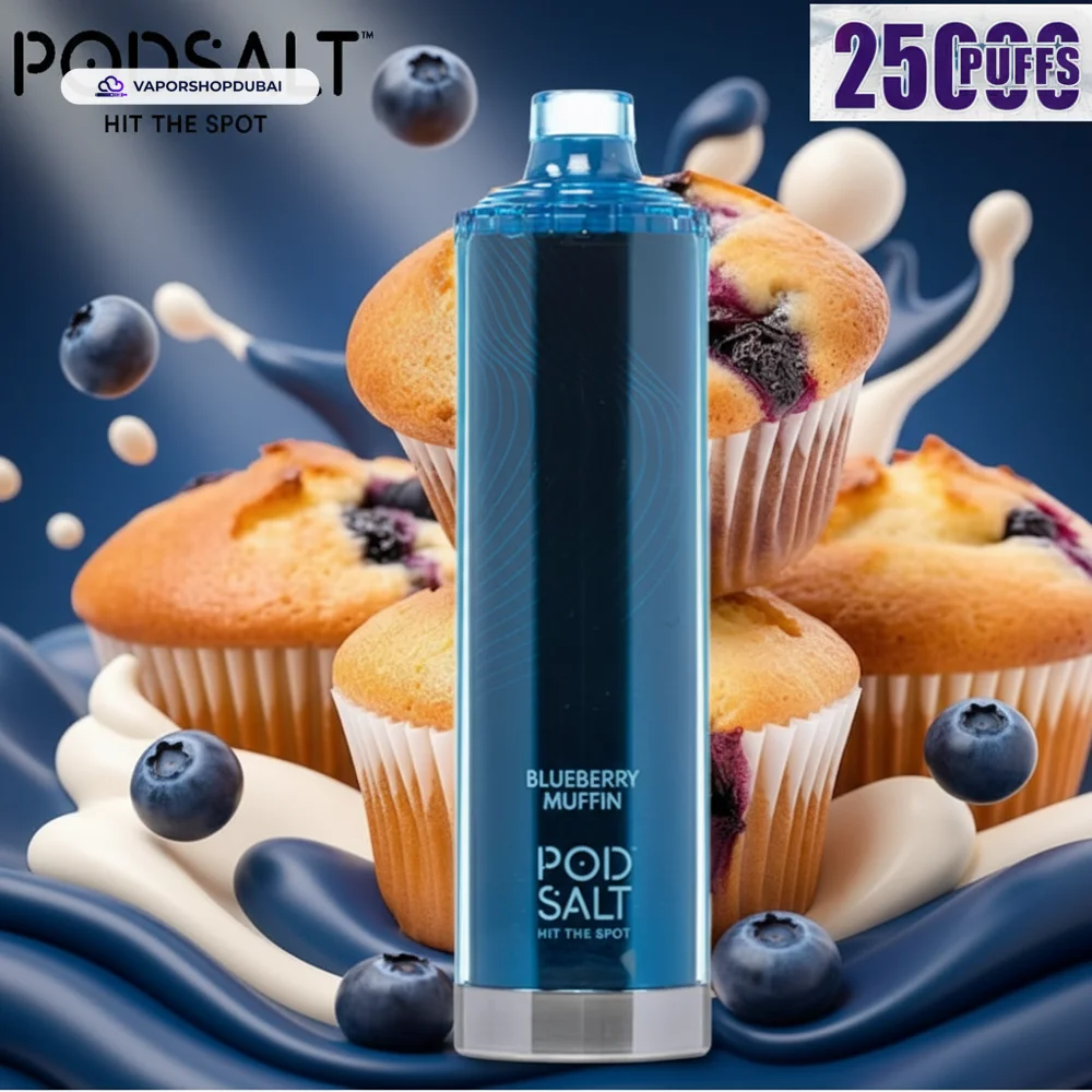 Pod Salt Onyx Cloud 25000 Puffs Pod Kit In UAE 33 blueberry-muffin