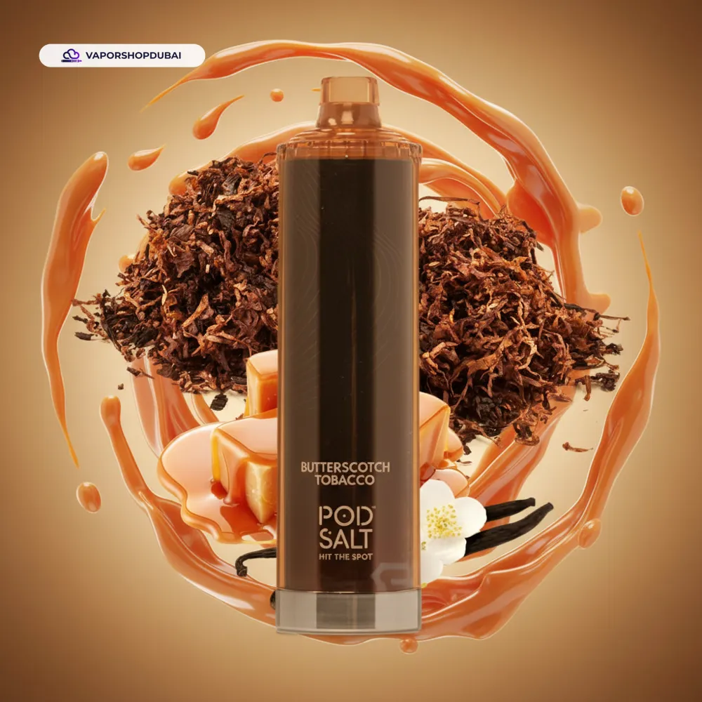 Pod Salt Onyx Cloud 25000 Puffs Pod Kit In UAE 34 butterscotch-tobacco