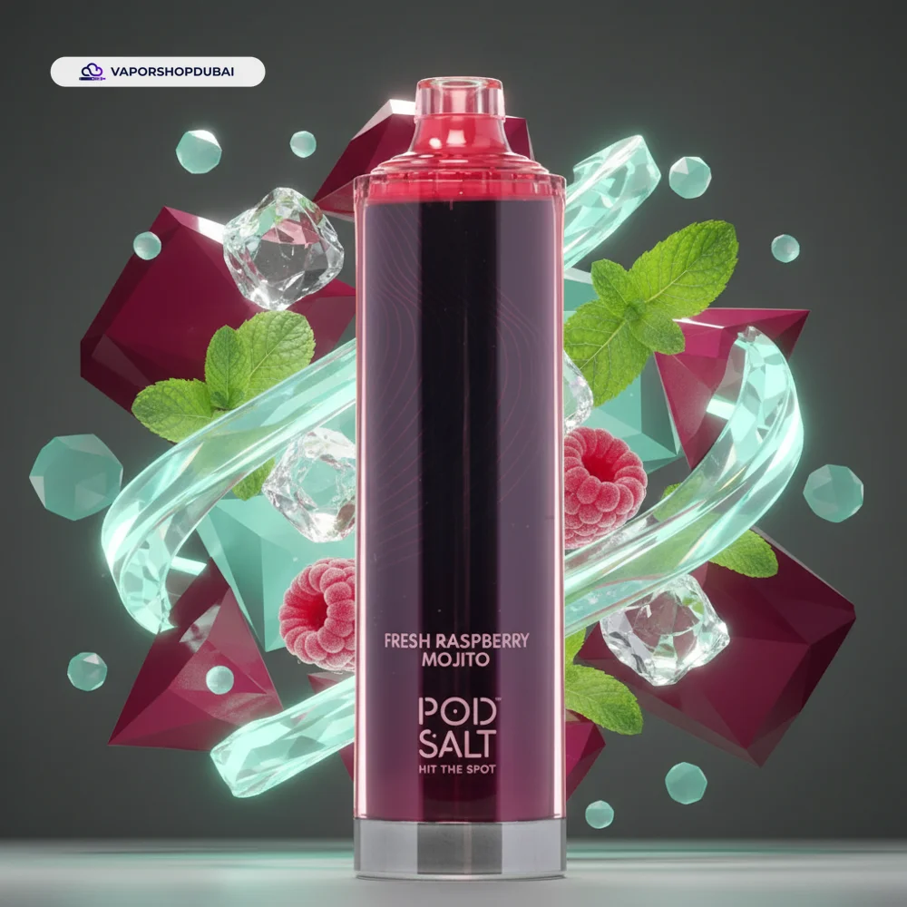 Pod Salt Onyx Cloud 25000 Puffs Pod Kit In UAE 37 fresh-raspberry-mojito