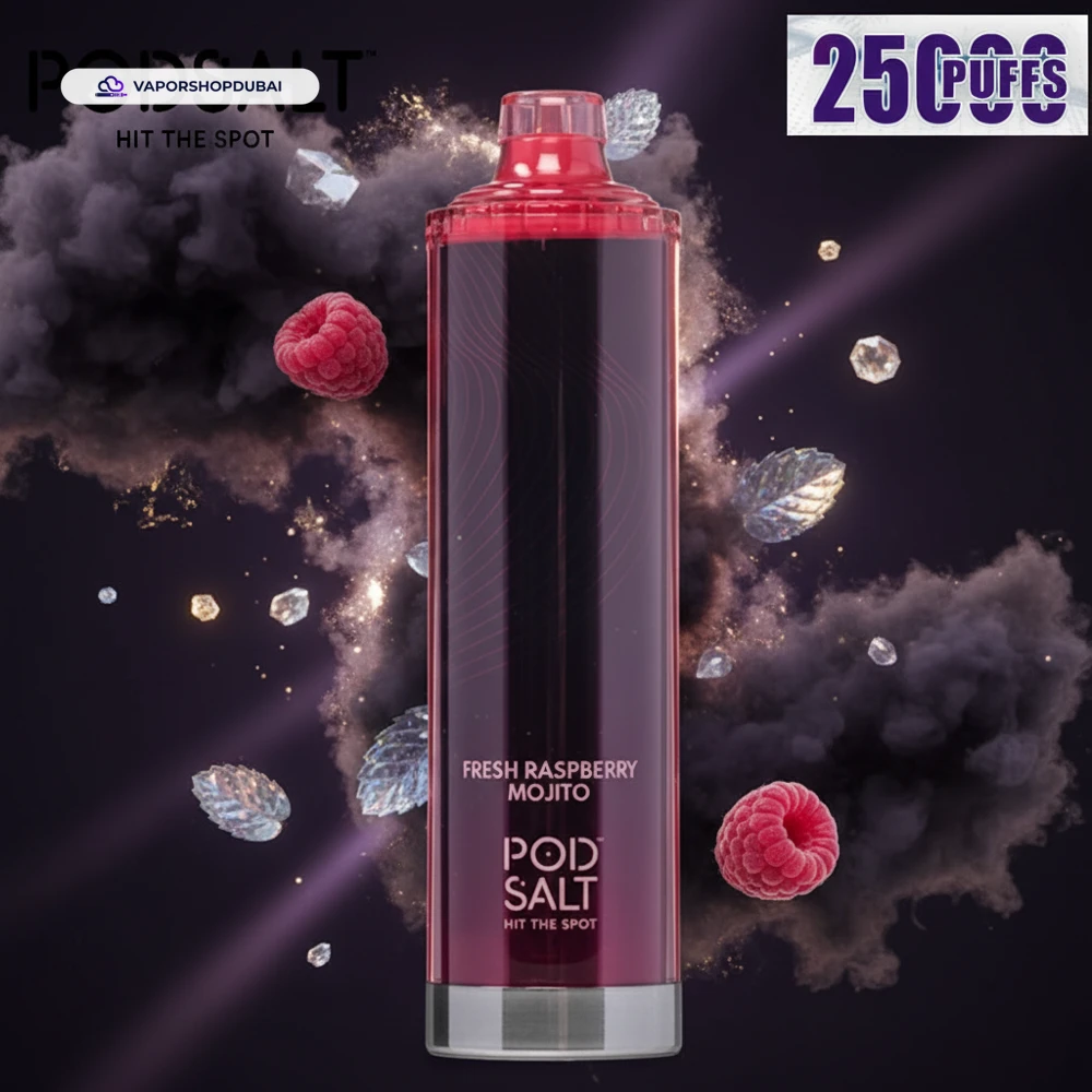 Pod Salt Onyx Cloud 25000 Puffs Pod Kit In UAE 3 Pod Salt Onyx Cloud 25000 Puffs 5mg DTL Disposable Vape In UAE