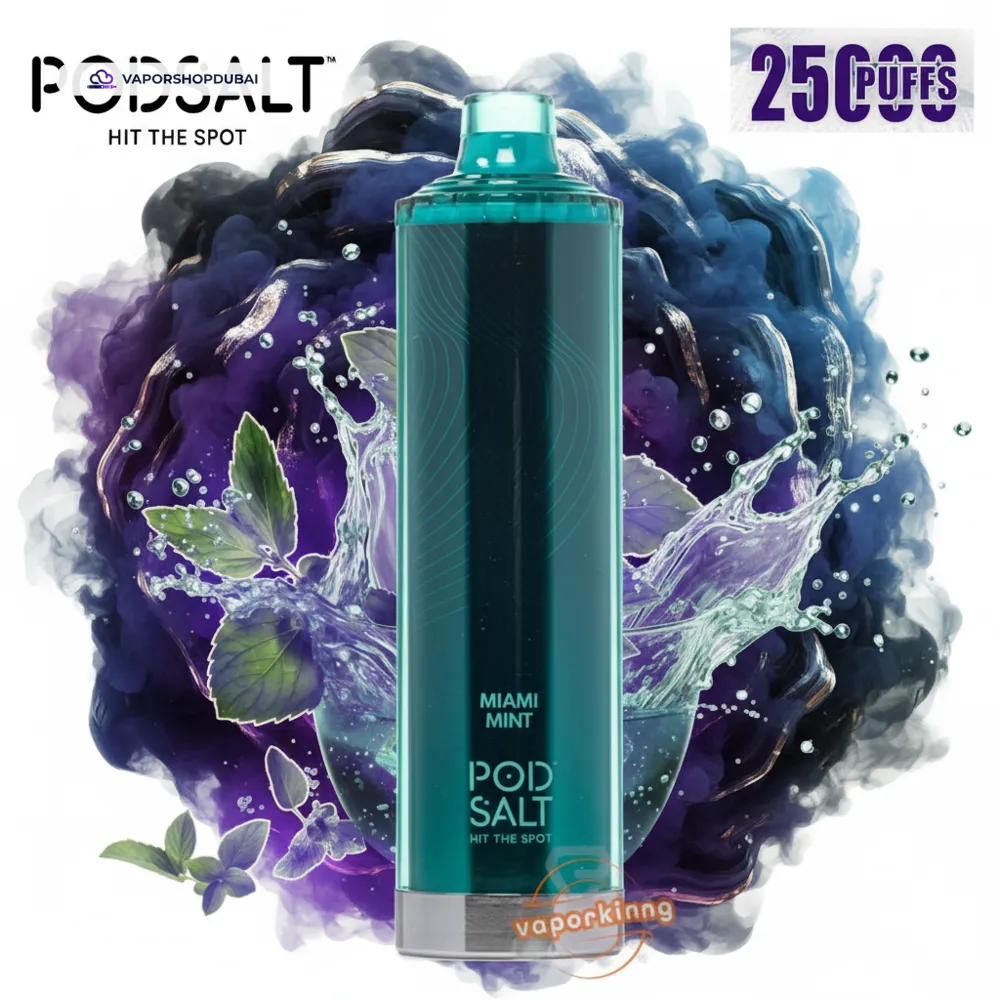 Pod Salt Onyx Cloud 25000 Puffs Pod Kit In UAE 27 Pod Salt Onyx Cloud 25000 Puffs 5mg DTL Disposable Vape In UAE