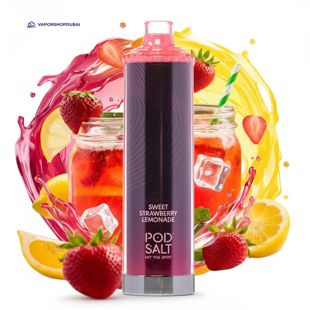 Pod Salt Onyx Cloud 25000 Puffs Pod Kit In UAE 45 sweet-strawberry-lemonade