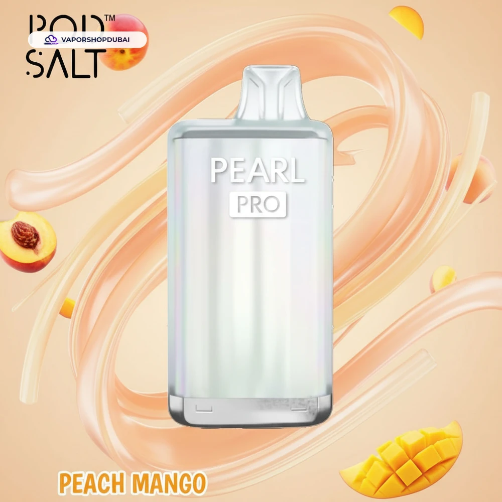 Pod Salt Pearl Pro 10000 Puffs Pod Kit In UAE 27 peach-mango