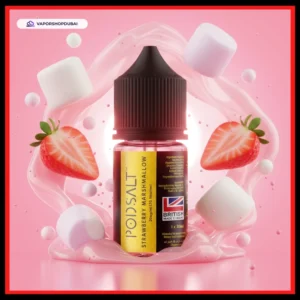 POD SALT STRAWBERRY MARSHMALLOW MAN 3 SALT NIC E-LIQUID- 20MG