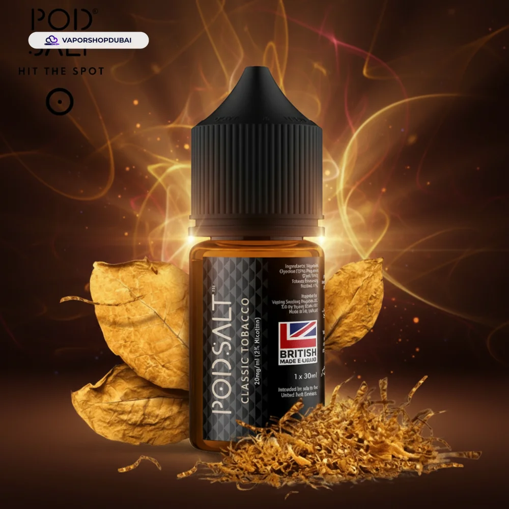 Pod Salt Tobacco Series Saltnic E-Liquid In UAE 17 classic-tobacco