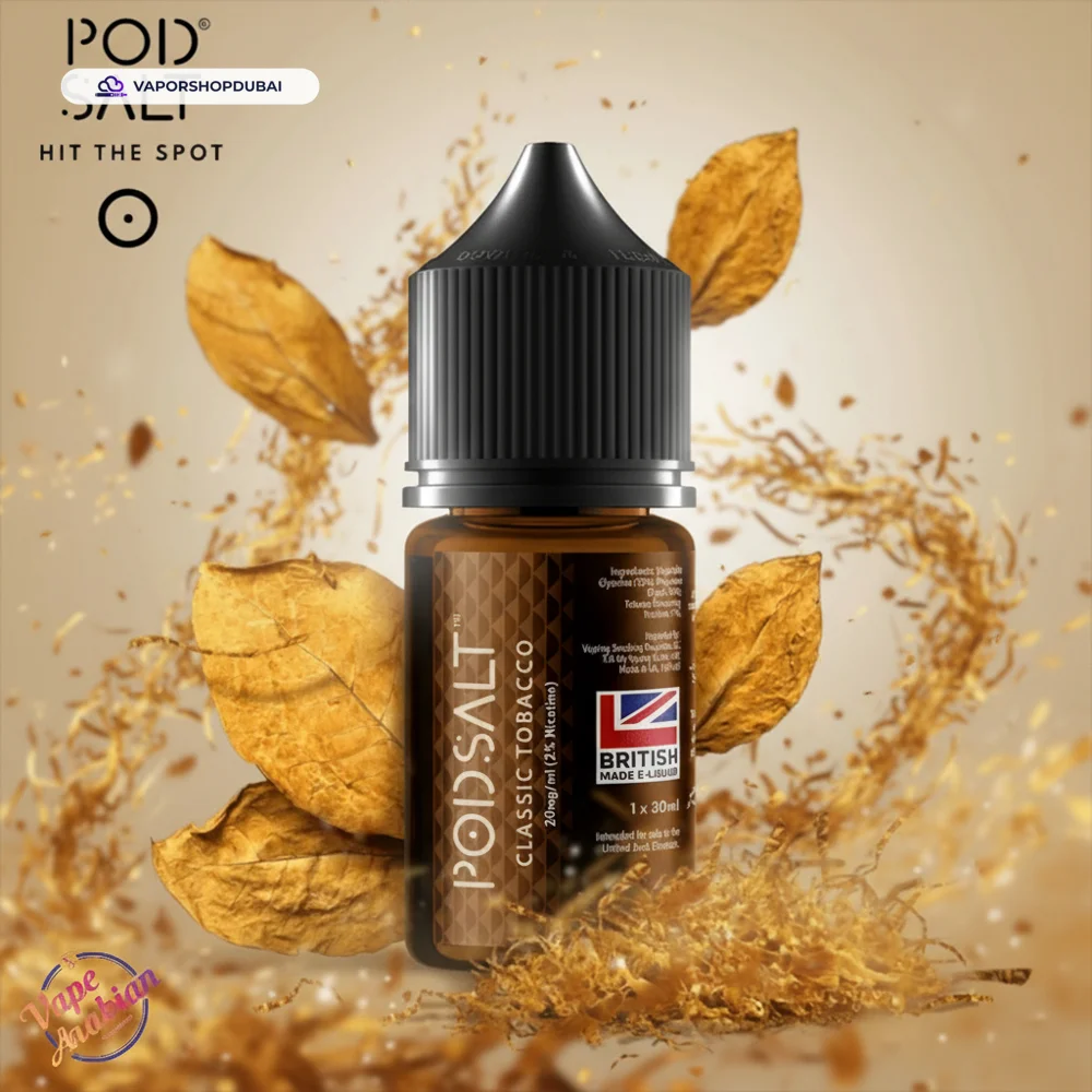 Pod Salt Tobacco Series Saltnic E-Liquid In UAE 2 Pod Salt Tobacco Series Saltnic 20mg In UAE