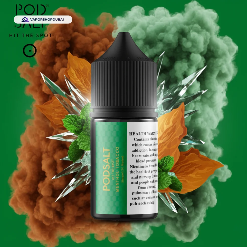 Pod Salt Tobacco Series Saltnic E-Liquid In UAE 12 Pod Salt Tobacco Series Saltnic 20mg In UAE