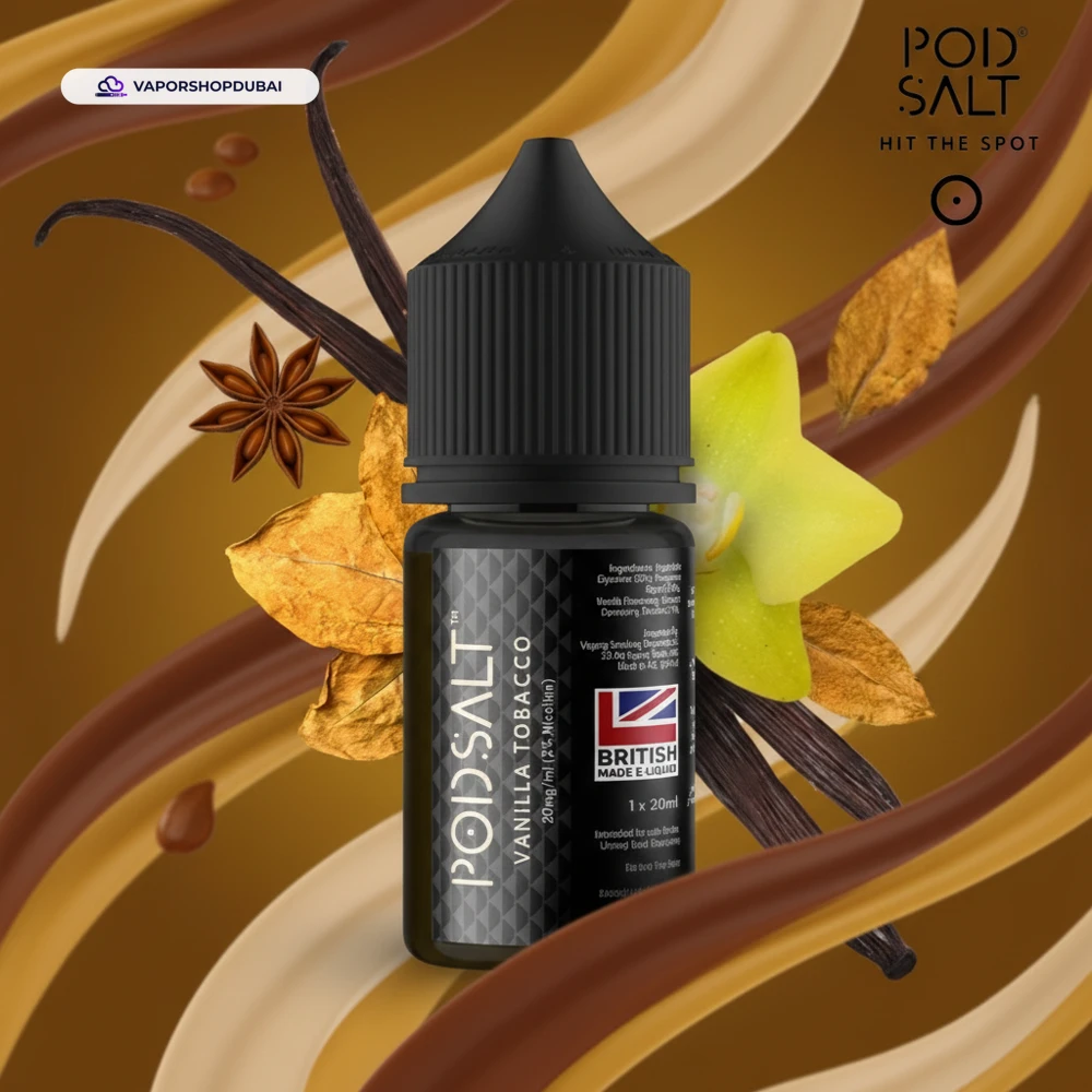 Pod Salt Tobacco Series Saltnic E-Liquid In UAE 7 Pod Salt Tobacco Series Saltnic 20mg In UAE