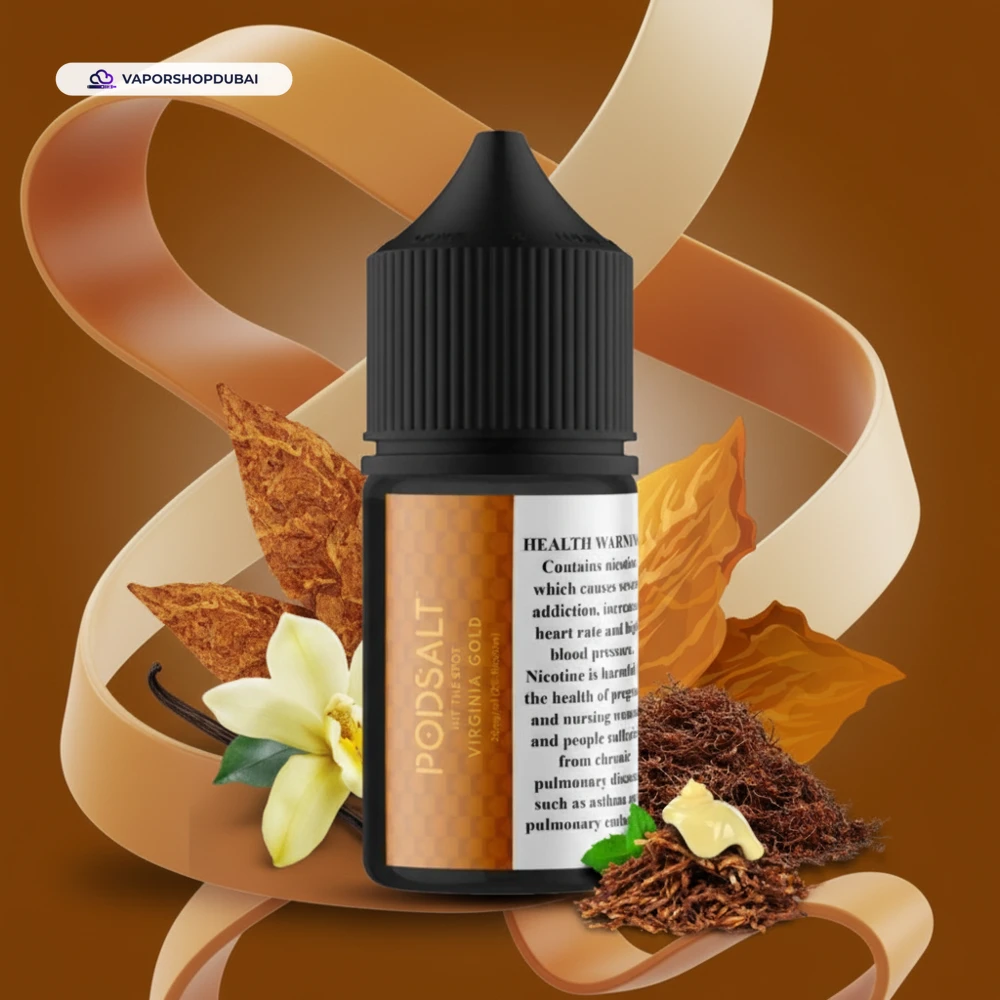 Pod Salt Tobacco Series Saltnic E-Liquid In UAE 8 Pod Salt Tobacco Series Saltnic 20mg In UAE