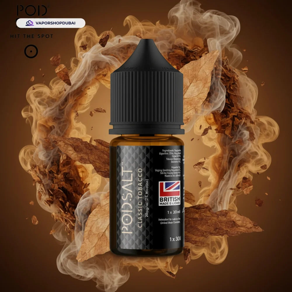 Pod Salt Tobacco Series Saltnic E-Liquid In UAE 10 Pod Salt Tobacco Series Saltnic 20mg In UAE