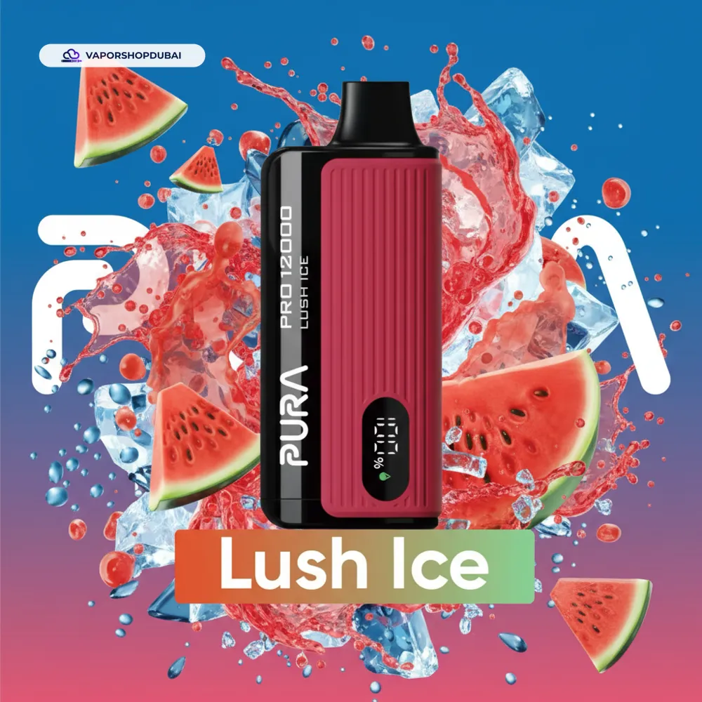PURA 12000 Puffs Disposable Vape In UAE 26 lush-ice