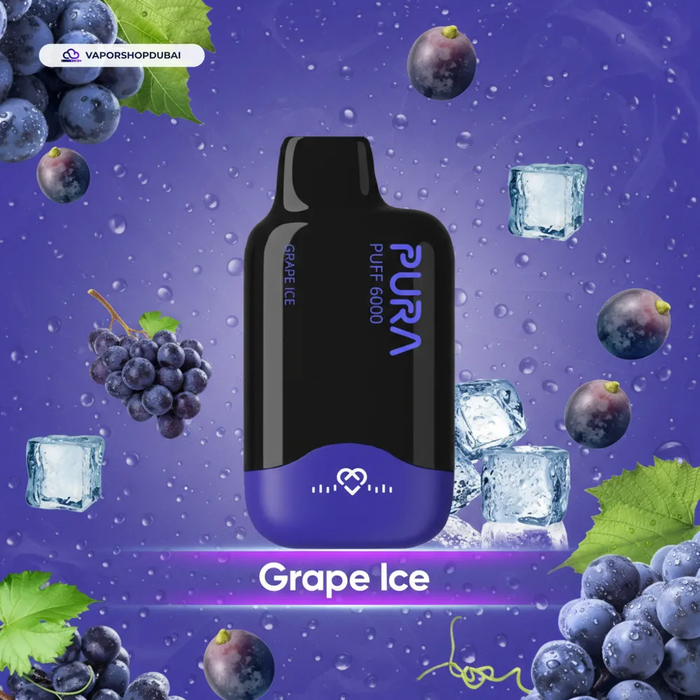 Pura 6000 Puffs Disposable Vape In UAE 16 Pura 6000 Puffs Disposable Vape 2% In UAE