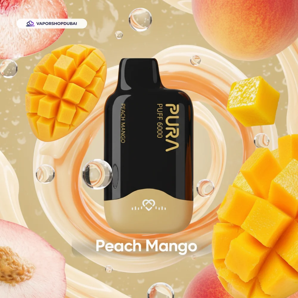 Pura 6000 Puffs Disposable Vape In UAE 20 Pura 6000 Puffs Disposable Vape 2% In UAE