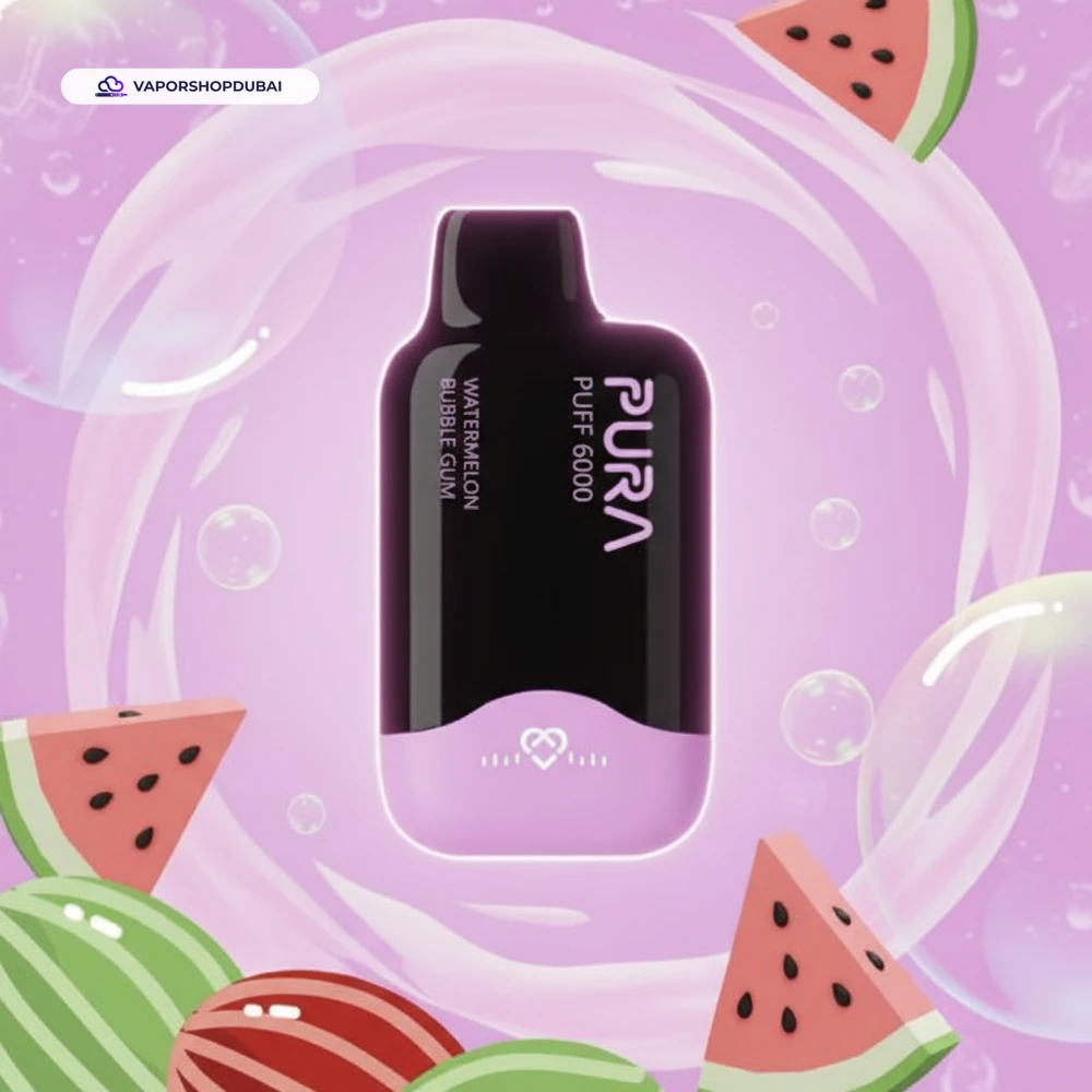 Pura 6000 Puffs Disposable Vape In UAE 25 Pura 6000 Puffs Disposable Vape 2% In UAE