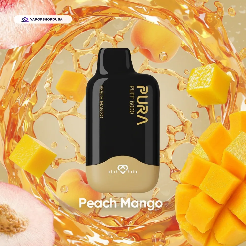 Pura 6000 Puffs Disposable Vape In UAE 8 Pura 6000 Puffs Disposable Vape 2% In UAE