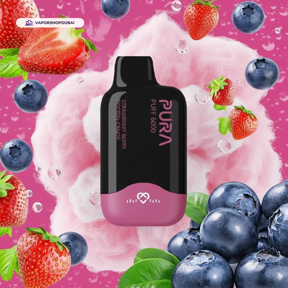 Pura 6000 Puffs Disposable Vape 2% In UAE 10 Pura 6000 Puffs Disposable Vape 2% In UAE