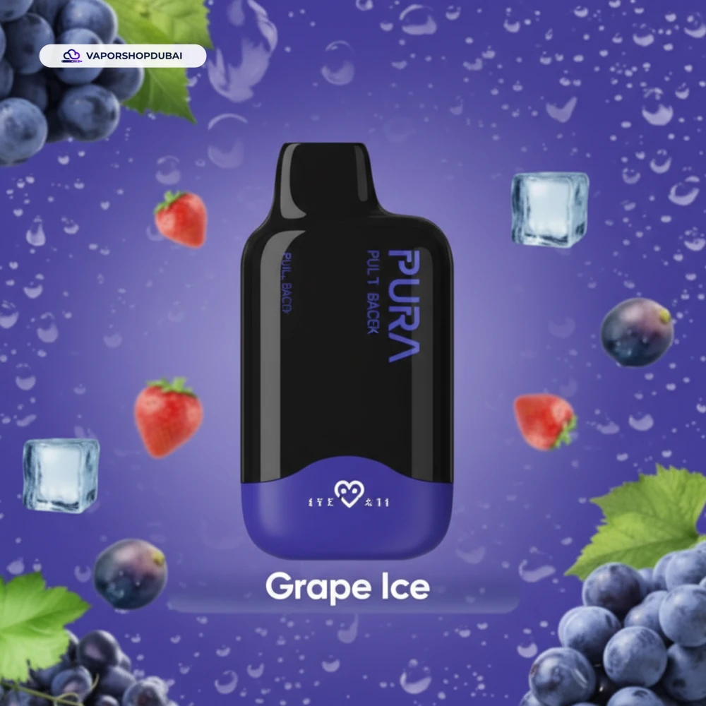 Pura 6000 Puffs Disposable Vape In UAE 1 Pura 6000 Puffs Disposable Vape 2% In UAE