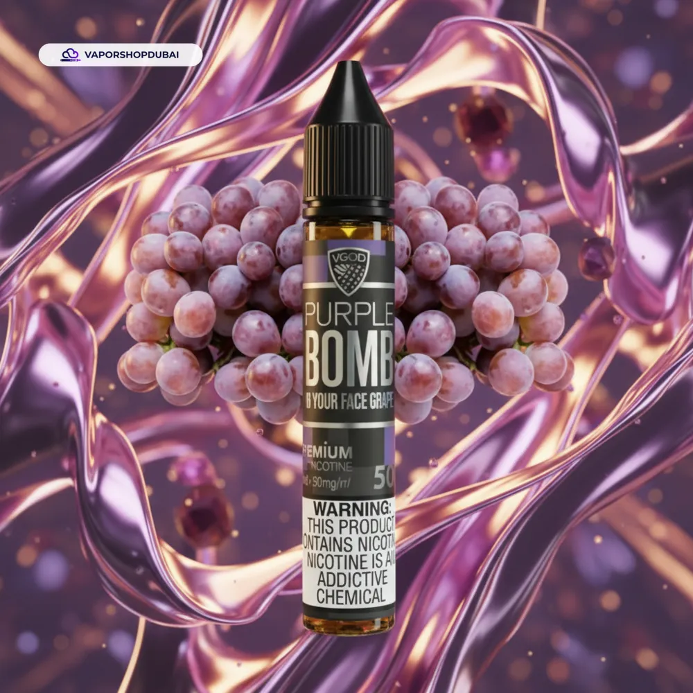 PURPLE BOMB SALTNIC BY VGOD 2 Premium