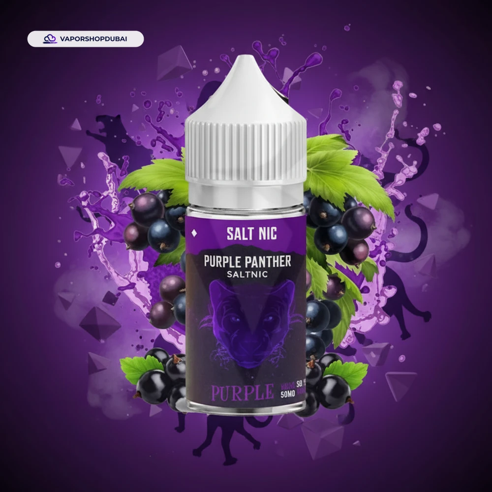 PURPLE PANTHER SALTNIC BY DR E-Liquid In UAE 1 PURPLE PANTHER SALTNIC BY DR VAPE