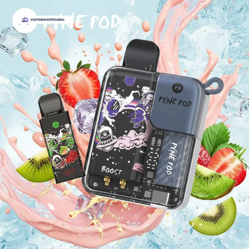 Pyne Pod 8000 Puffs Pod Kit In UAE 2 Pyne Pod 8000 Puffs Disposable Vape (Replaceable Pod) In UAE