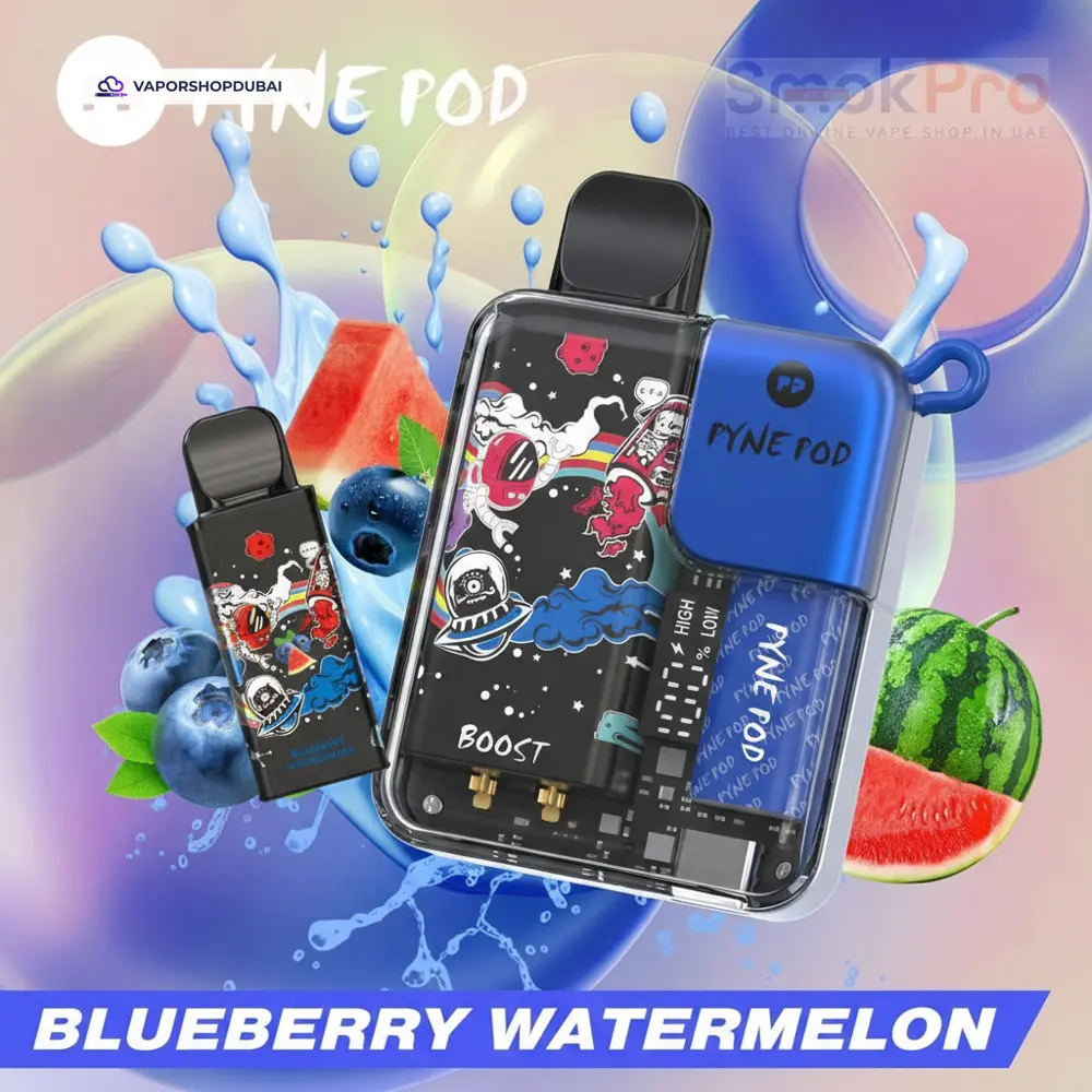 Pyne Pod 8000 Puffs Pod Kit In UAE 11 Pyne Pod 8000 Puffs Disposable Vape (Replaceable Pod) In UAE