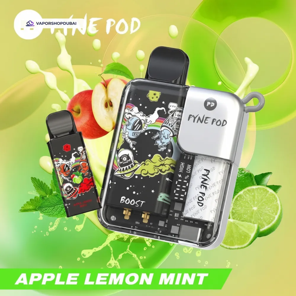 Pyne Pod 8000 Puffs Pod Kit In UAE 13 Pyne Pod 8000 Puffs Disposable Vape (Replaceable Pod) In UAE