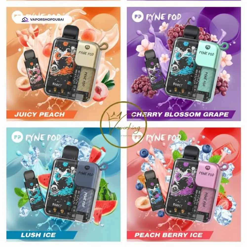 Pyne Pod 8000 Puffs Pod Kit In UAE 14 Pyne Pod 8000 Puffs Disposable Vape (Replaceable Pod) In UAE