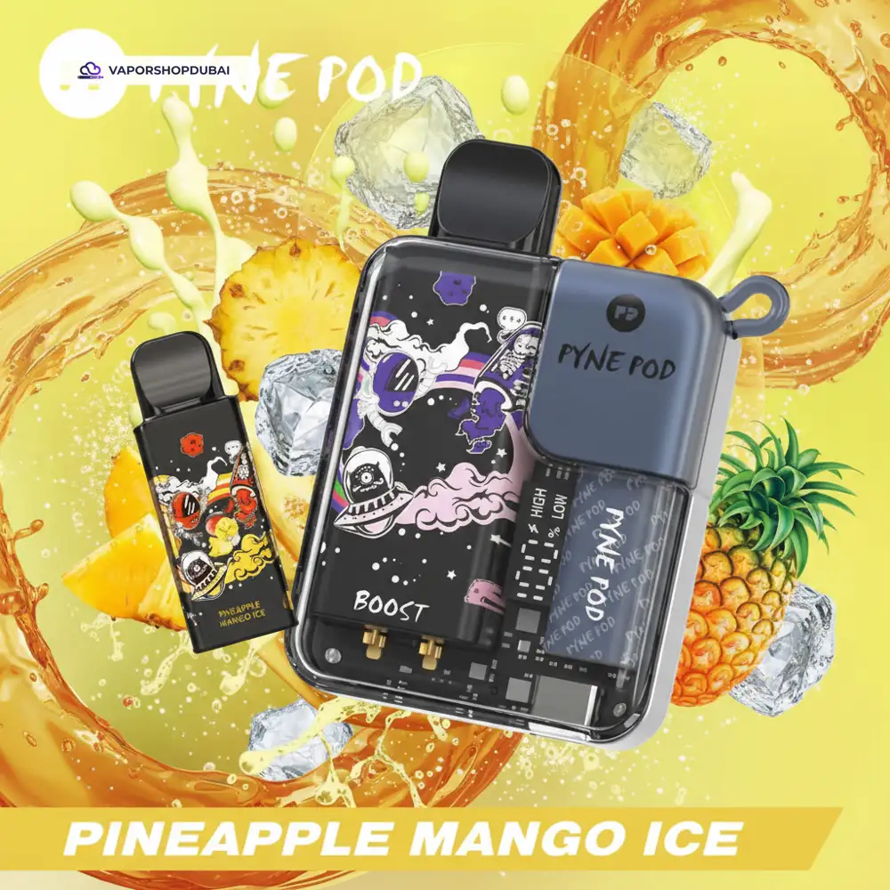 Pyne Pod 8000 Puffs Pod Kit In UAE 17 Pyne Pod 8000 Puffs Disposable Vape (Replaceable Pod) In UAE