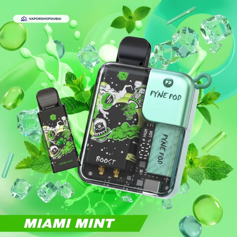 Pyne Pod 8000 Puffs Disposable Vape (Replaceable Pod) In UAE 19 Pyne Pod 8000 Puffs Disposable Vape (Replaceable Pod) In UAE