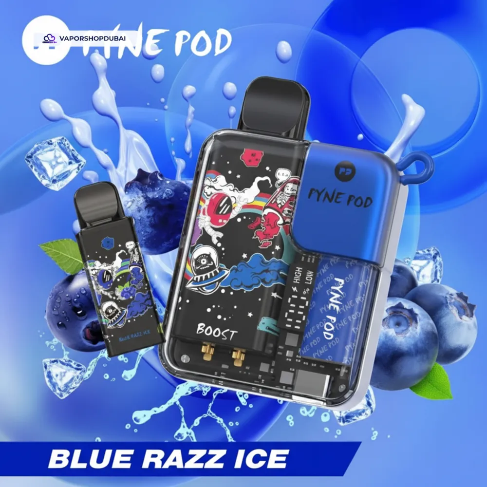 Pyne Pod 8000 Puffs Pod Kit In UAE 25 Pyne Pod 8000 Puffs Disposable Vape (Replaceable Pod) In UAE