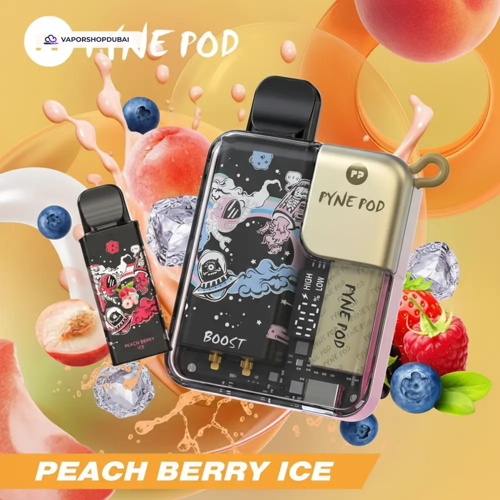 Pyne Pod 8000 Puffs Pod Kit In UAE 5 Pyne Pod 8000 Puffs Disposable Vape (Replaceable Pod) In UAE