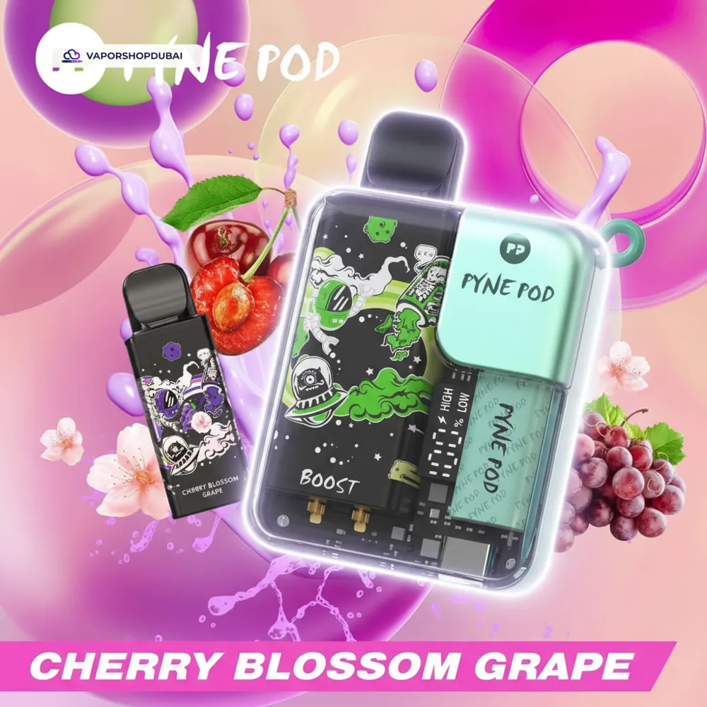 Pyne Pod 8000 Puffs Disposable Vape (Replaceable Pod) In UAE 9 Pyne Pod 8000 Puffs Disposable Vape (Replaceable Pod) In UAE