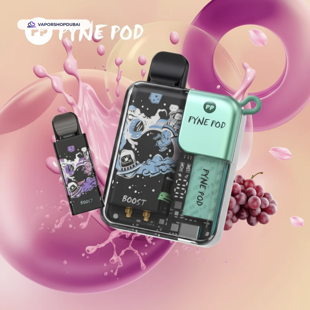 Pyne Pod 8000 Puffs Pod Kit In UAE 1 Pyne Pod 8000 Puffs Disposable Vape (Replaceable Pod) In UAE