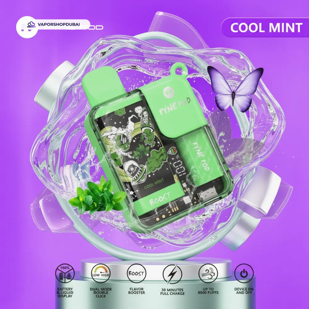 Pyne Pod 8500 Pod Kit In UAE 54 cool-mint
