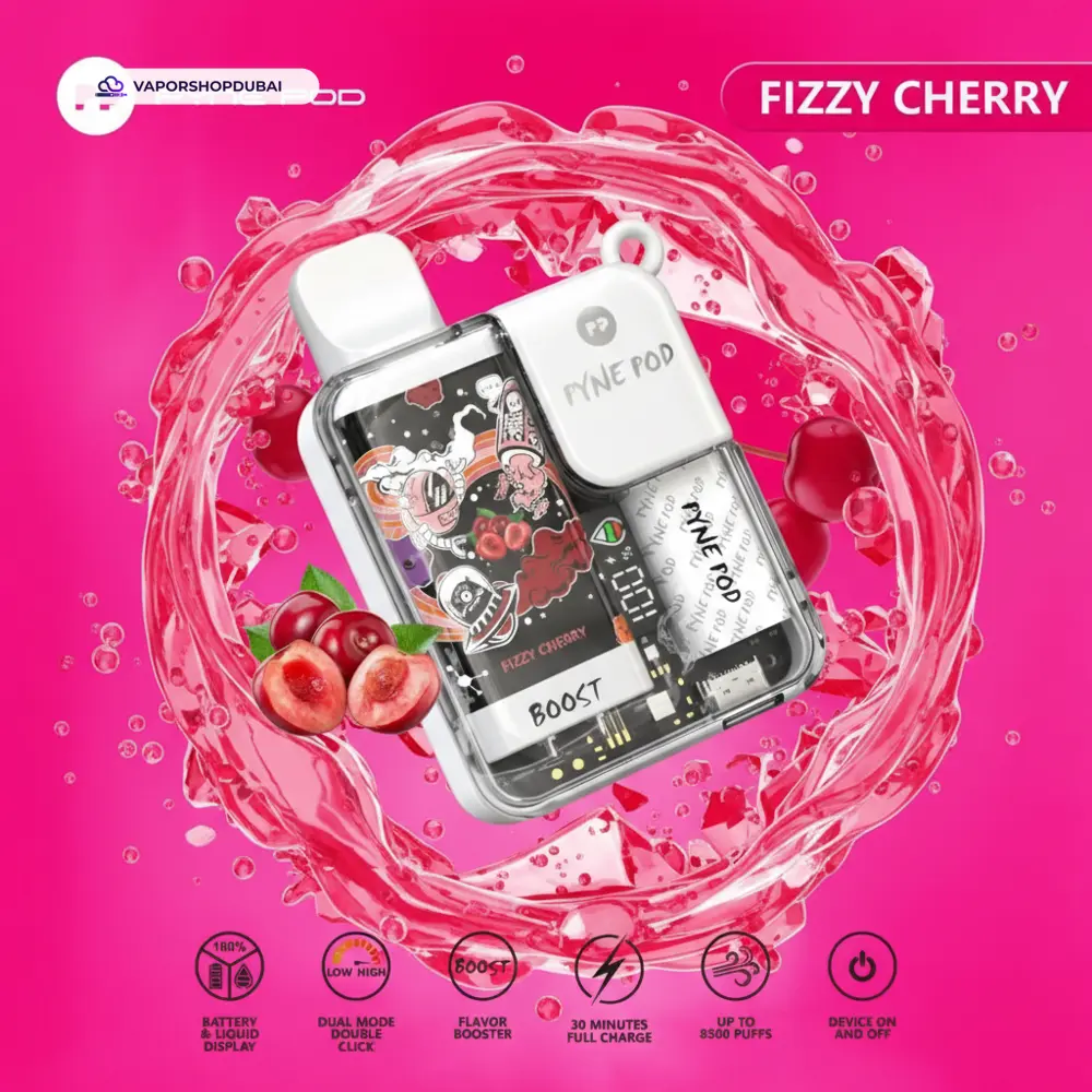 Pyne Pod 8500 Pod Kit In UAE 53 fizzy-cherry