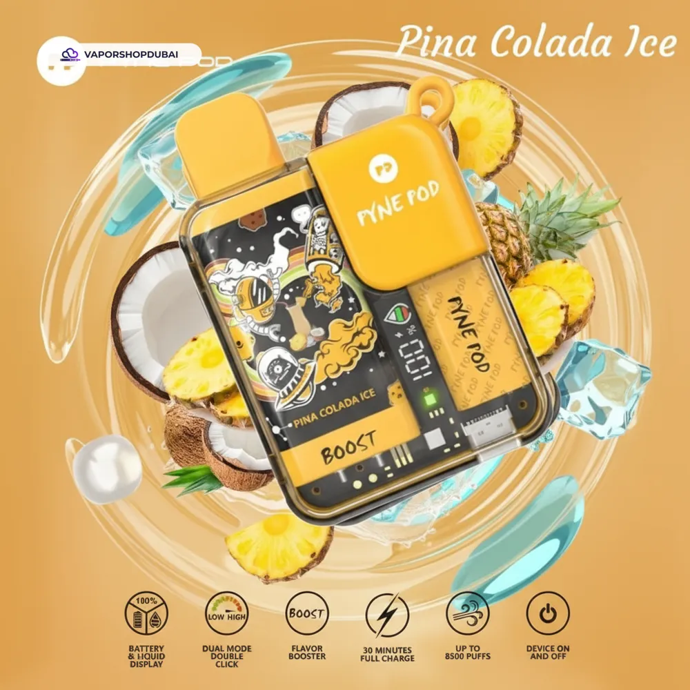 Pyne Pod 8500 Pod Kit In UAE 20 Pyne Pod 8500 Disposable Vape In UAE