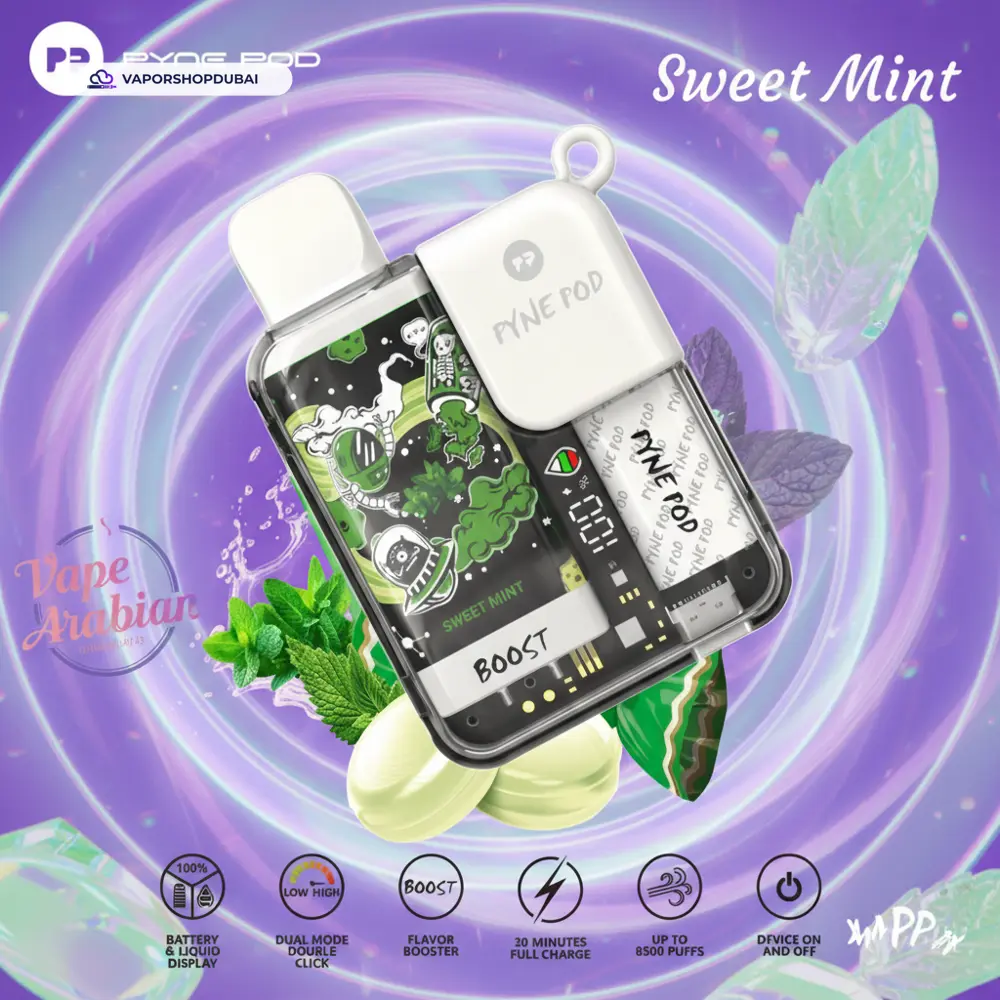 Pyne Pod 8500 Pod Kit In UAE 44 Pyne Pod 8500 Disposable Vape In UAE