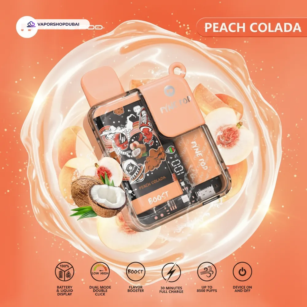 Pyne Pod 8500 Pod Kit In UAE 6 Pyne Pod 8500 Disposable Vape In UAE