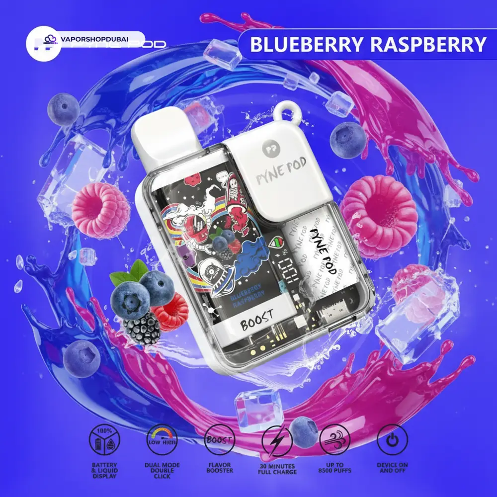 Pyne Pod 8500 Pod Kit In UAE 9 Pyne Pod 8500 Disposable Vape In UAE