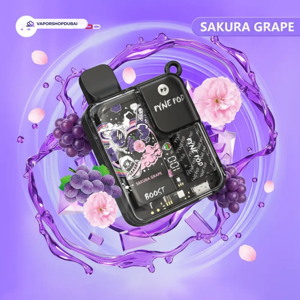 Pyne Pod 8500 Pod Kit In UAE 59 sakura-grape