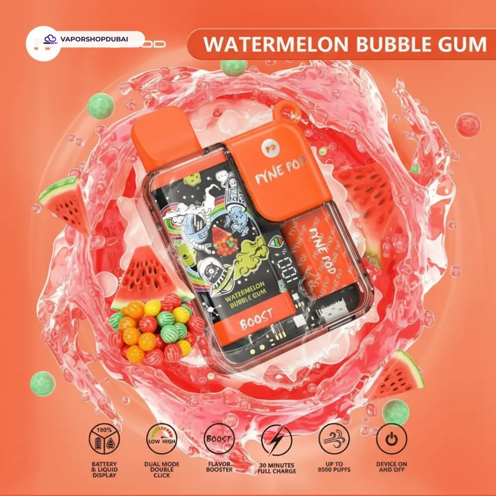 Pyne Pod 8500 Pod Kit In UAE 64 watermelon-bubblegum