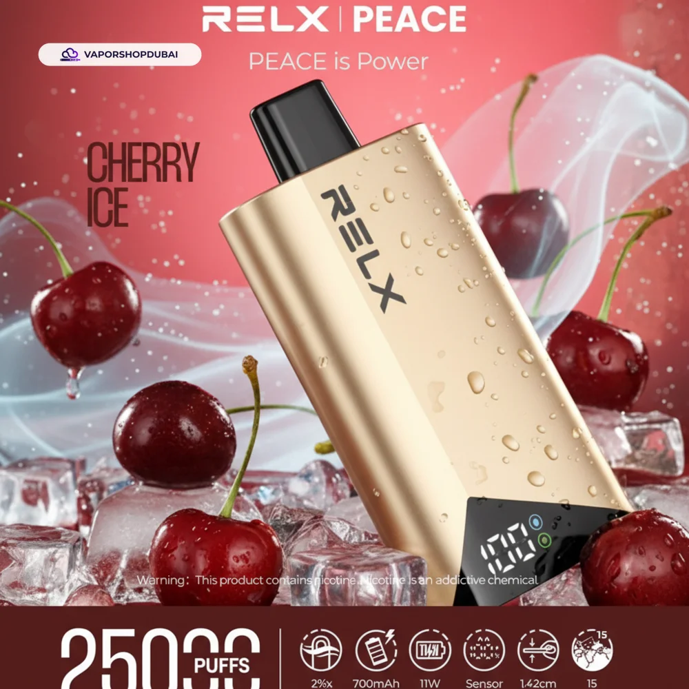 Relx Peace 25000 Puffs Disposable Vape In DUBAI,UAE 12 Relx Peace 25000 Puffs Disposable Vape In DUBAI,UAE